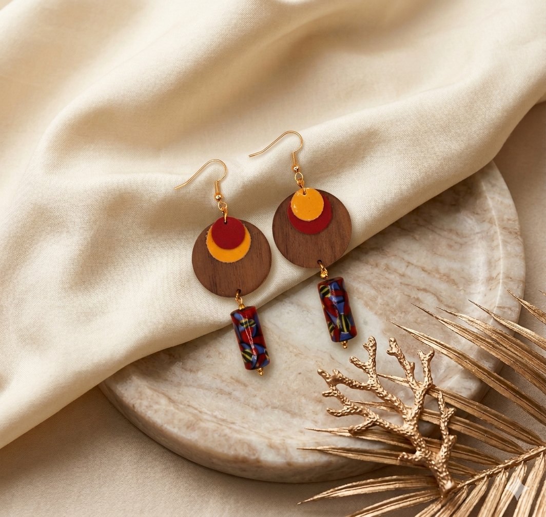 Boucles d'oreilles ALBANE