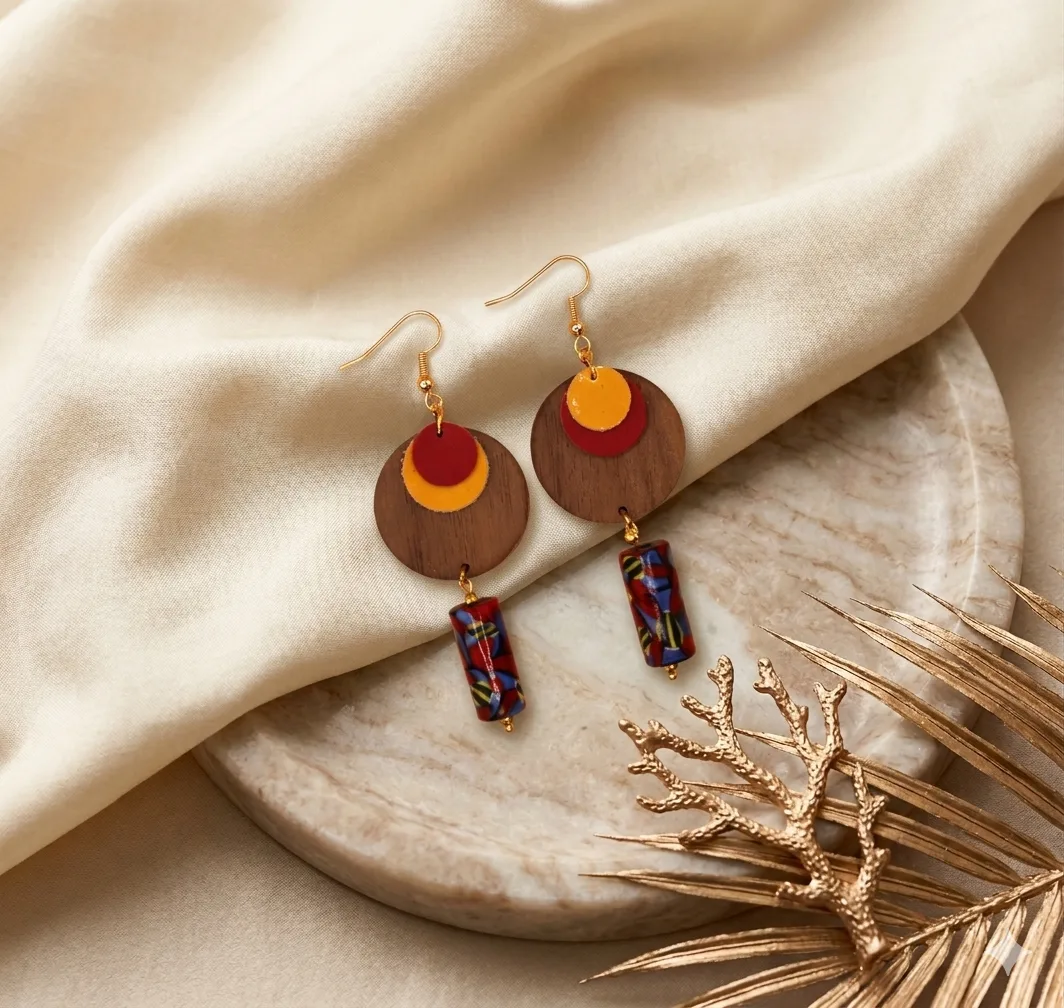 Boucles d'oreilles ALBANE